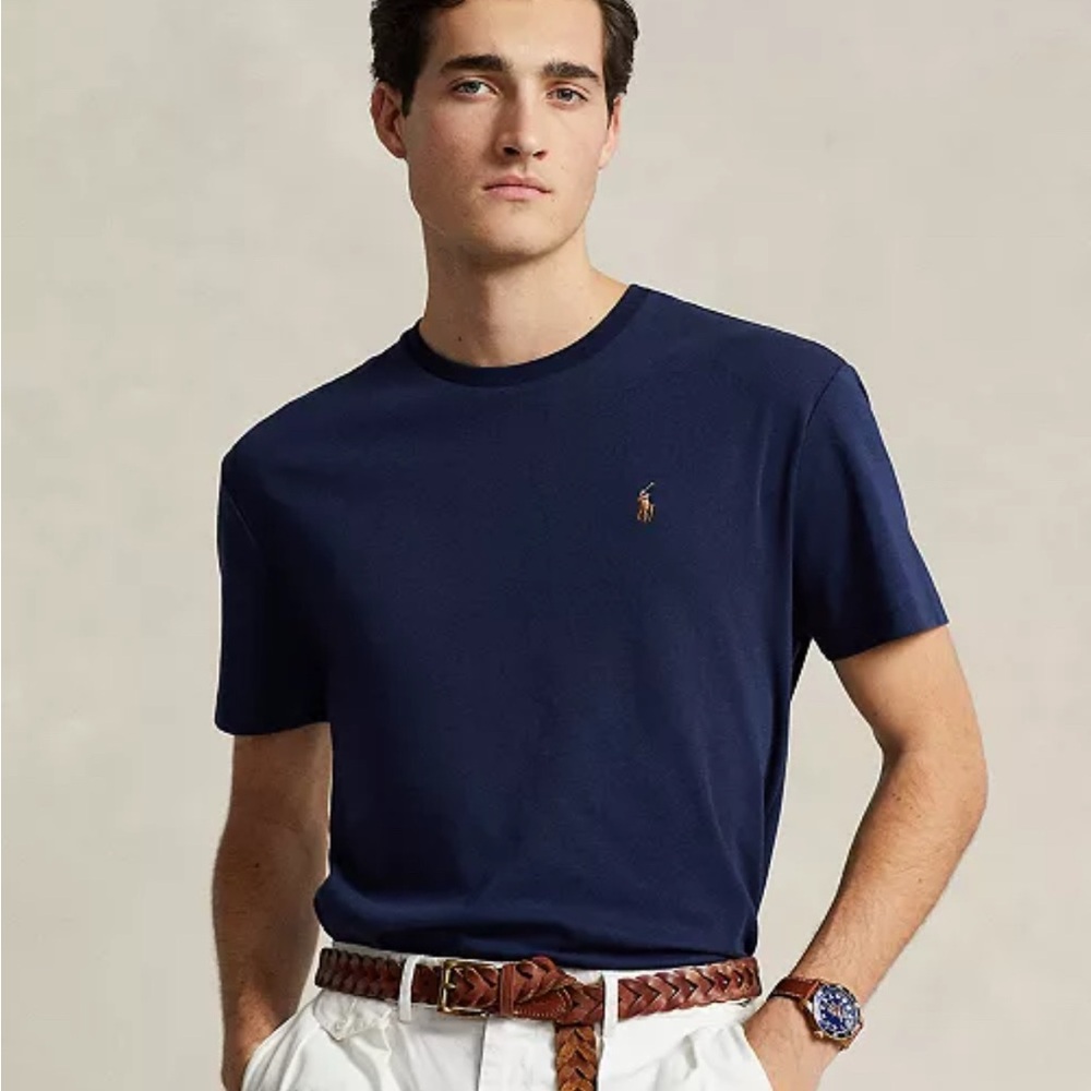 NWT Polo Ralph Lauren Custom Slim Fit Soft Cotton T-Shirt